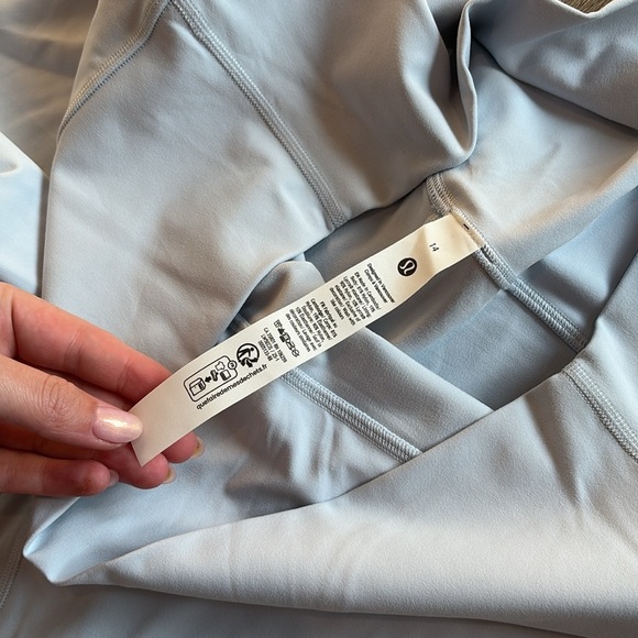 NWT Lululemon Align High-Rise Pant 28" Starch Blue Size 14 - Picture 7 of 8